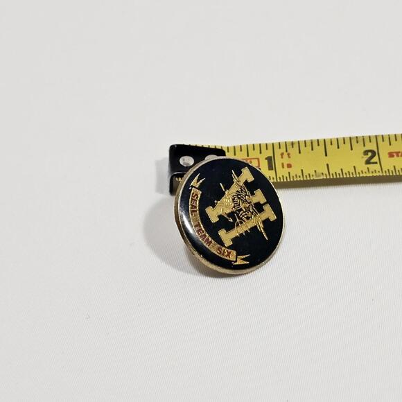 US NAVY SEAL TEAM SIX 6 HAT LAPEL PIN Geronimo BIN LADEN DEVGRU Zero Dark Thirty - Picture 3 of 4